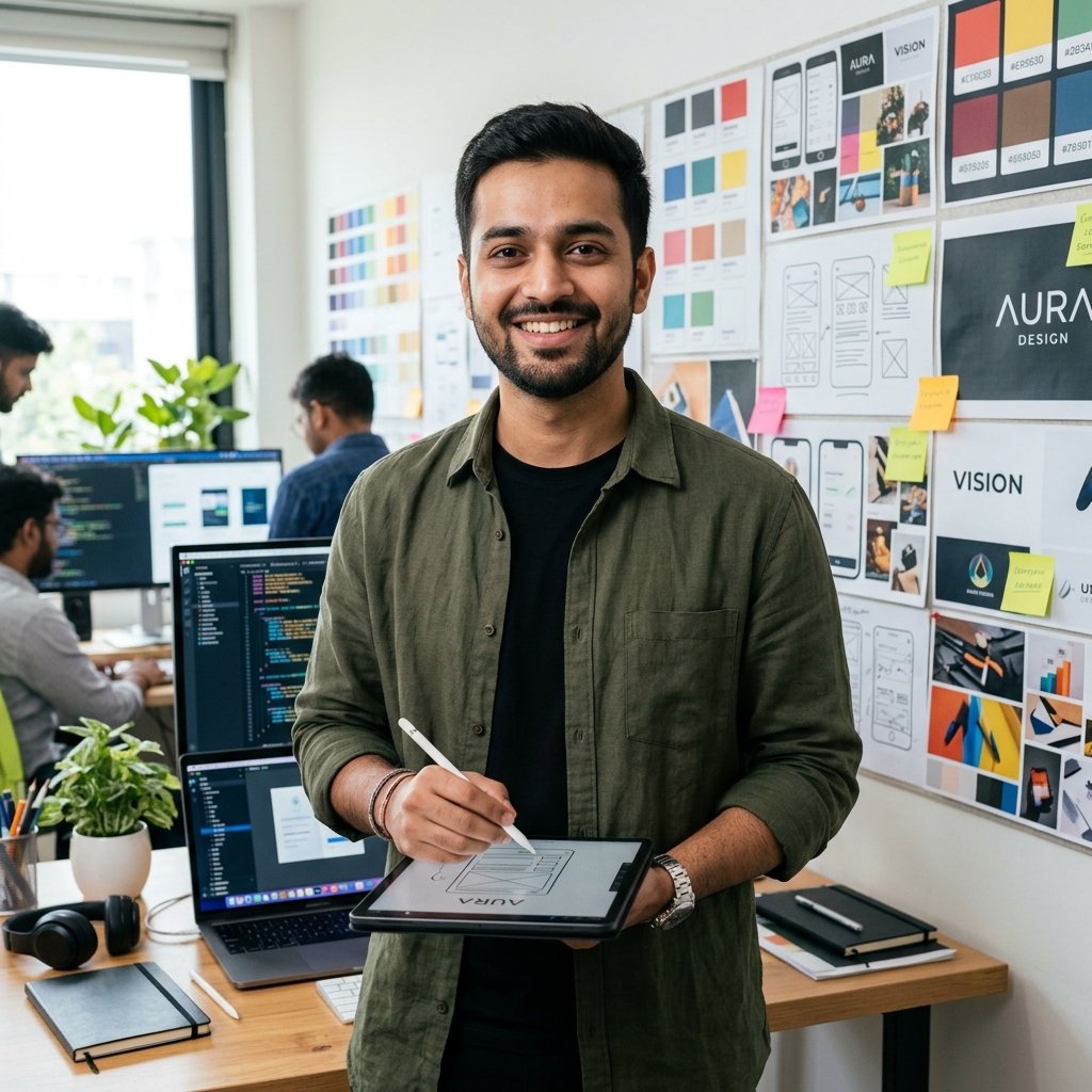 Aniket Deshmukh - Brand Identity & UI/UX Designer